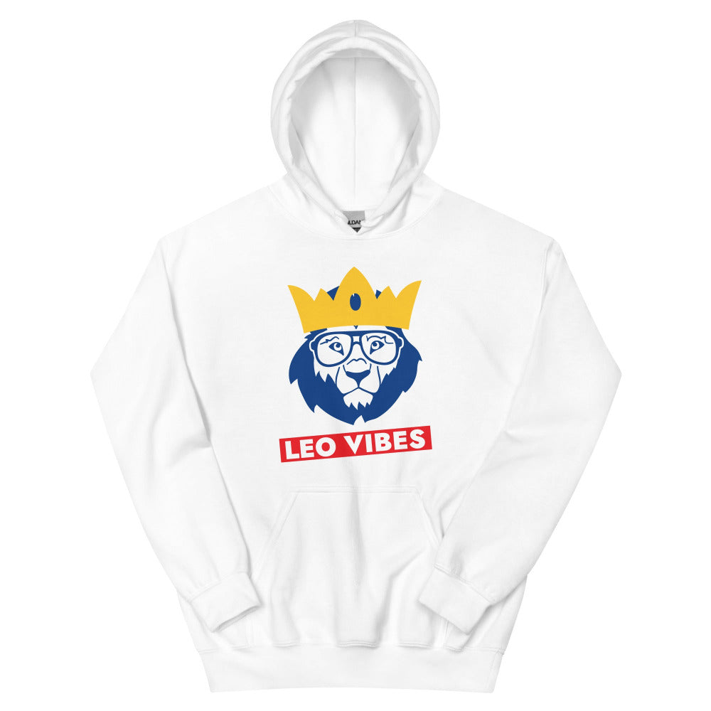 Leo Vibes Hoodie - White Color - https://ascensionemporium.net